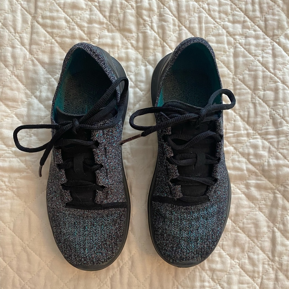 Under Armour SpeedForm® Slingride TRI Sz 8 Womens Black Blue